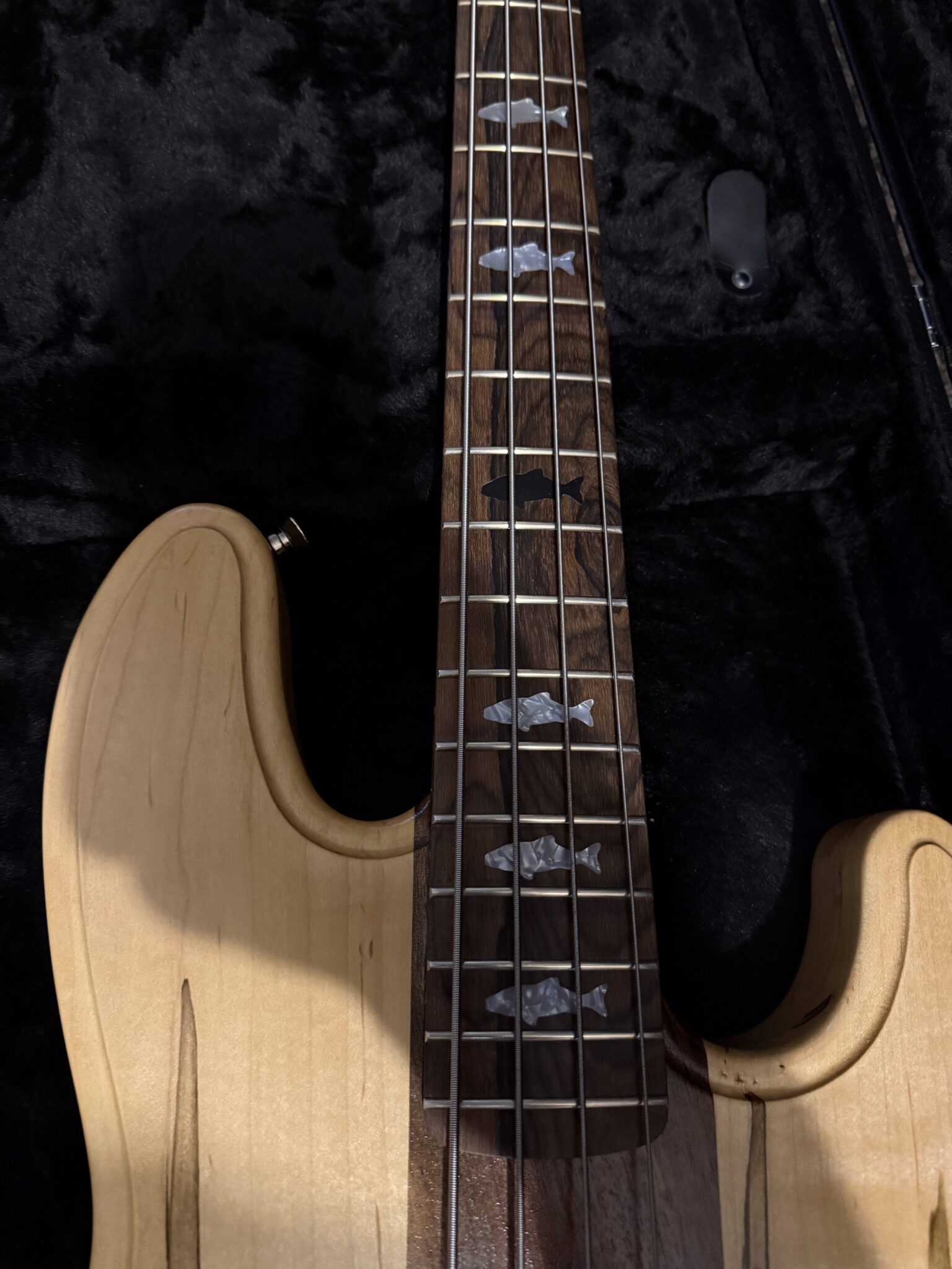 Ron's Fish Inlay | Legacy Woodworking Machinery, LLC